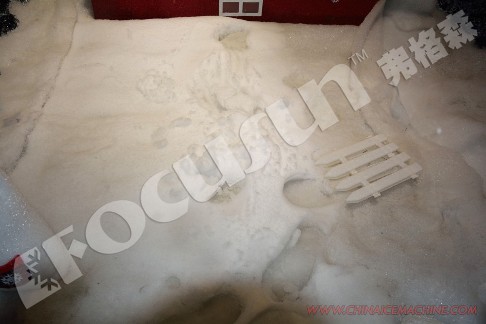 220V/1P/60HZ/50HZ Copeland Compressor Focusun 600kg Snow Maker Machine for Spa Hotels
