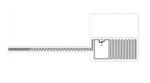 Flexible RFID Sticker Tags Anti Theft 860 - 960MHZ ROSH Certification