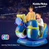 Buy cheap US PLUG Swing Machine Park Ride Interactive Games Coin Operated Kiddie Rides from wholesalers