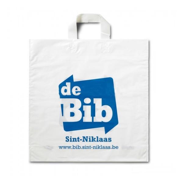 Buy cheap Soft Loop Handle Compostable Shopping Bags For Restaurants from wholesalers