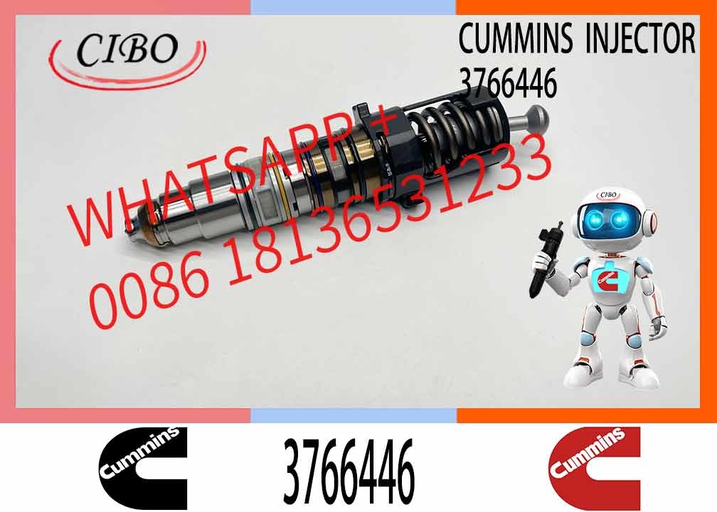 Construction Machinery PartsFuel Injector for QSK23 Diesel 3766446 4088427 4928346 4928349 for CUMMINS Diesel Engine