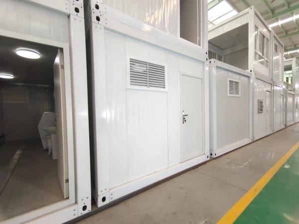 Buy cheap Shop Storage Luxury Prefab Houses , Folding Prefabricated Modular Bathroom from wholesalers