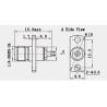 Buy cheap K2.92 Series Brass Material Female Cable Connector For 1#Semi-rigid / Flexible Cable from wholesalers