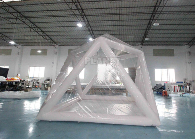Internet Celebrity House Hotel Restaurant Commercial Outdoor Transparent Scenic Starry Sky Inflatable Lawn Tent Bubble
