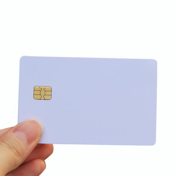 Buy cheap SLE4442 RFID plastic pvc smart contact chip Card from wholesalers