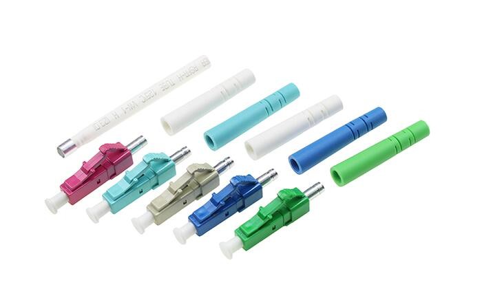 Blue Housing Multimode 900um 3.0mm LC PC fiber connector