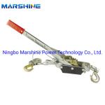 Metal Tightener Hand Cable Puller Ratchet Chain Hoist Tackle Block For Precise