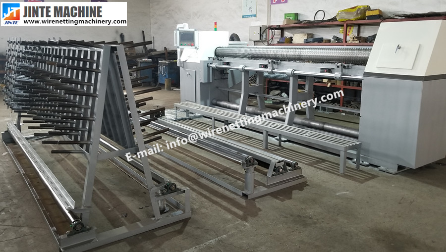 380V Hexagonal 3300mm Wire Mesh Fence Making Machine
