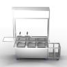 Buy cheap Stainless Steel Mobile Food Truck Commercial Catering Food Van from wholesalers