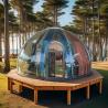 Buy cheap Luxury Bubble Tent Outdoor Glamping Pod Party Dome Tent Clear PC Resort House For Sale from wholesalers