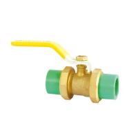 Buy cheap MOP5 Full Port Lp Gas Ball Valve Yellow Handle Gas Valve rustproof product