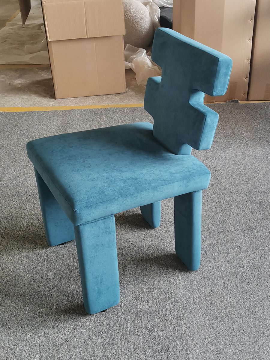 Modern Green Velvet Accent Dining Chairs for Restaurant ODM
