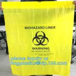 Biohazard Medical Waste Plastic Trash Bag For Hospital, biohazard specimen bag k