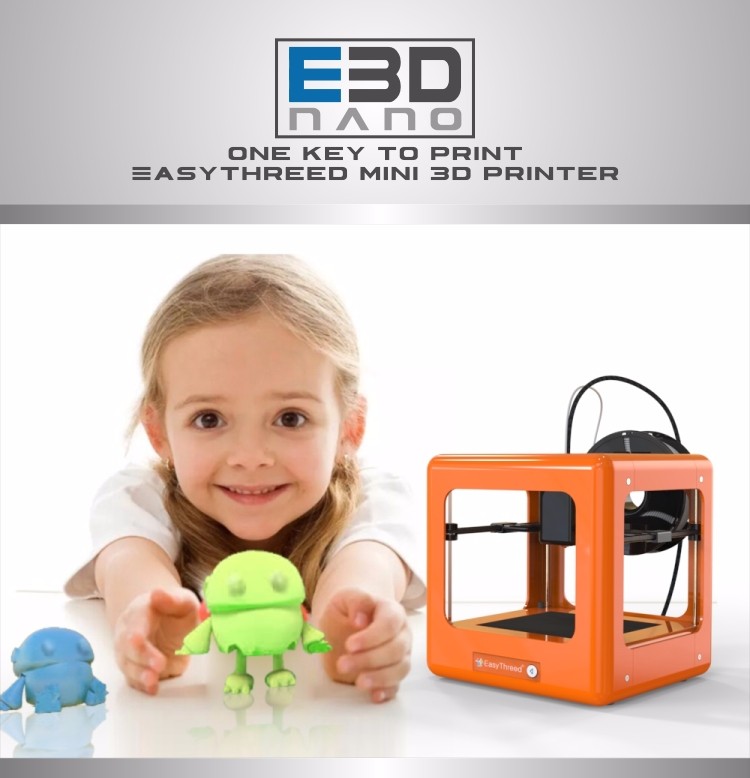 Easythreed Most Popular Fast Speed High Quality heatedbed large 3D Printer