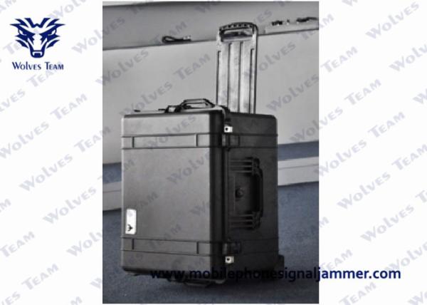 Buy cheap Internal Battery Electronic Signal Jammer , 330W Cell Phone Jamming Device from wholesalers