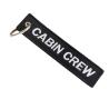 Buy cheap Cabin Crew White Keychain Fashion Trinket Aviation Gift Accessories Airplane Embroidery Keychain Flett Crewe Keychains from wholesalers