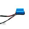 Buy cheap Non-rechargeable 3.0V CR123A 1300mah Li-Mn Battery With Wire from wholesalers