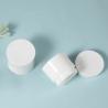 Buy cheap Wholesale Custom Logo Plastic Cosmetic Jar15g 30g 50g Cream Empty White Cylinder from wholesalers