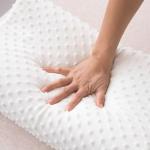 Bedroom Soft Contoured Orthopedic Pillow Skin Friendly Pillows And Mattresses