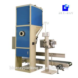 Buy cheap Gravity feeding crystallized sugar salt rice packing machine 25kg from wholesalers