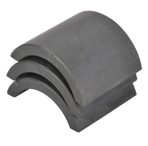 Buy cheap Super Strong Sintered Ferrite Magnets Arc Shaped Excellent Corrosion Resistance from wholesalers