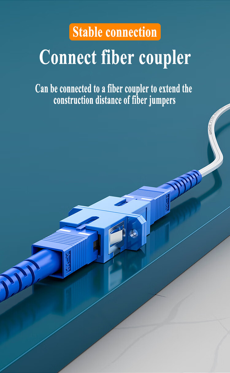 Fiberplan Drop Cable Patch Cord LC SC FC ST DIN UPC/APC SM G652D Fiber 3m To 1000m
