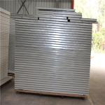 light weight easy installation prefabricated house 50mm insulation glass wool