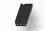 TE Connectivity AMP Connector MQS Cover Assembly Receptacle Housing 968695-1