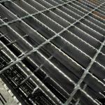 PVDF Painted Strength Industrial Steel Grating Plate 8mm Bearing Bar