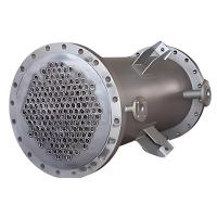 Buy cheap Corrosion Proof Stainless Steel Tube Heat Exchanger Vertically Installed CE product