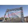 Buy cheap Amphibious Steel Truss Bridge , Truss Suspension Bridge Hot Dip Galvanized Surface Protection from wholesalers
