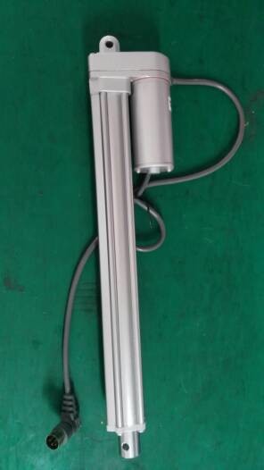 Fast 12V Linear actuator with potentiometer 100mm trave, micro motor linear drive IP65 1000N push pull load