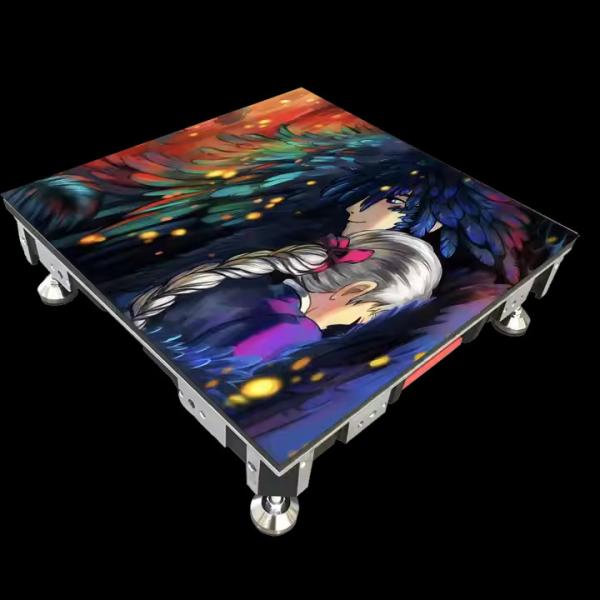 Buy cheap Party Event Indoor Outdoor Led Dance Floor Screen 500*1000mm Cabinets Full Color from wholesalers