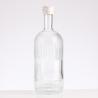 Buy cheap Customized Logo Unique Craftsmanship 375ml 500ml 750ml Transparent Wine Bottle from wholesalers