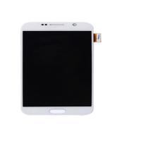 Buy cheap Black White Galaxy 6 Edge Replacement Screen Front Glass LCD Heat Shield product