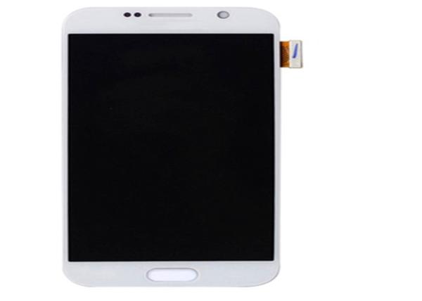 Buy cheap Black White Galaxy 6 Edge Replacement Screen Front Glass LCD Heat Shield from wholesalers