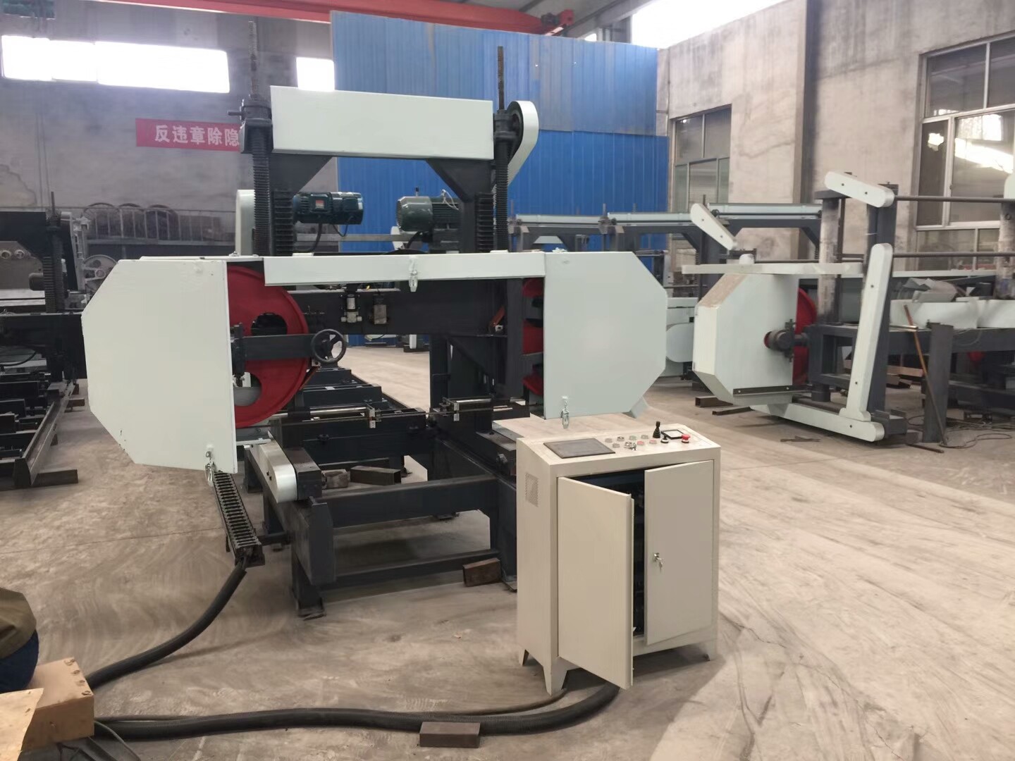 MJ700D/MJ1600D Diesel Horizontal Portable Band Saw Mills Timber Sawmill