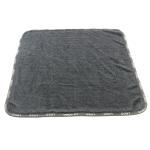 Buy cheap 16"X16" Microfiber Car Buffing Towel Black Ultra Thick 800GSM Twist Pile 70% from wholesalers