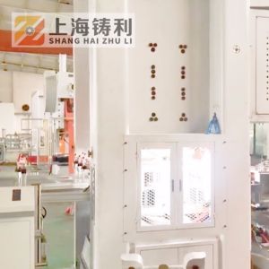 Automatic Aluminum Silver Foil Container Machine 12000kg Silver Foil Making