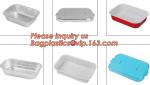 Rectangular Disposable Aluminum Foil Food Preserving Container,15ml 25ml 50ml