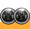 Buy cheap 12V DRL Jeep Wrangler Offroad 80W Halo Fog Lights from wholesalers