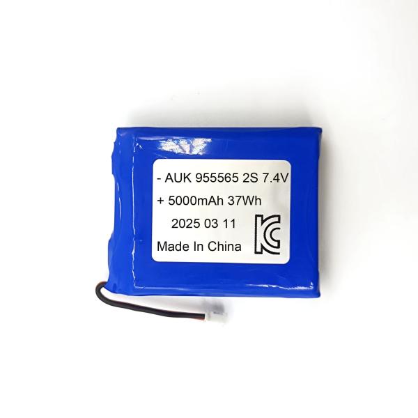 Buy cheap Polymer 7.4V Toy Battery Small Fan 955565 Lithium Battery 5000mAh Wholesale Battery Pack Lithium Polymer Battery from wholesalers