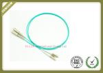 LC - SC OM3 Fiber Optic Patch Cord Multimode Duplex 30m 50/125 10Gb Aqua