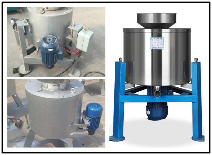 Multi Function Deep Fryer Oil Filter Machine Centrifugal Heating 3kw Power