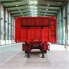 Buy cheap 40ft Original Axle Customized Fuwa Axle Bpw Axle 3-Axis Steel Plate Container Semi-Trailer Plate Length 12500*2500*1600mm from wholesalers