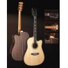 Buy cheap 41inch Top level high quality Korean Pine solidwood acoustic guitar matt color wholesale AG519 from wholesalers