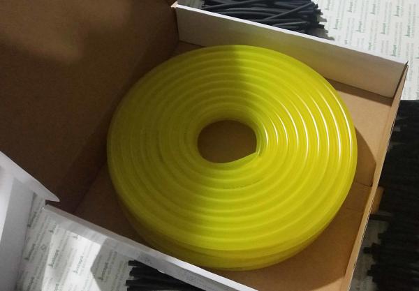 Buy cheap Clear Yellow PVC Fuel Hose , PVC Gas Line Plastic Extrusion Hose UV Resistance from wholesalers