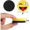 Buy cheap Emoji Cute Smiley Face Magnetic Dry Eraser for Blackboard Whitebaord from wholesalers