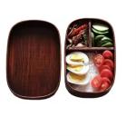 Japanese creative office workers convenient lunch box, wooden sushi box, bento
