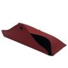 Buy cheap Red Custom Logo Cute Leather Eyeglass Holder With Button from wholesalers